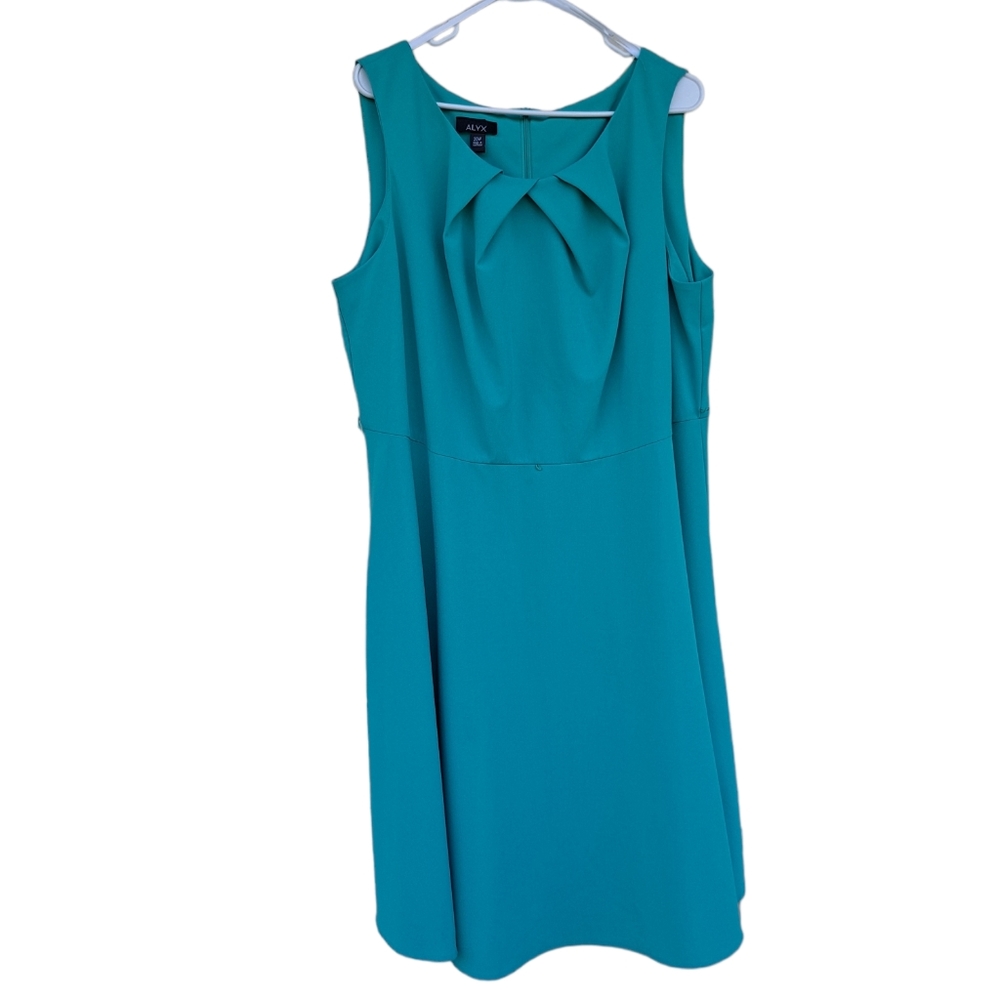 ALYX green sleeveless dress, 1X NWT